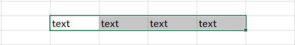 Excel shortcut select multiple populated cells